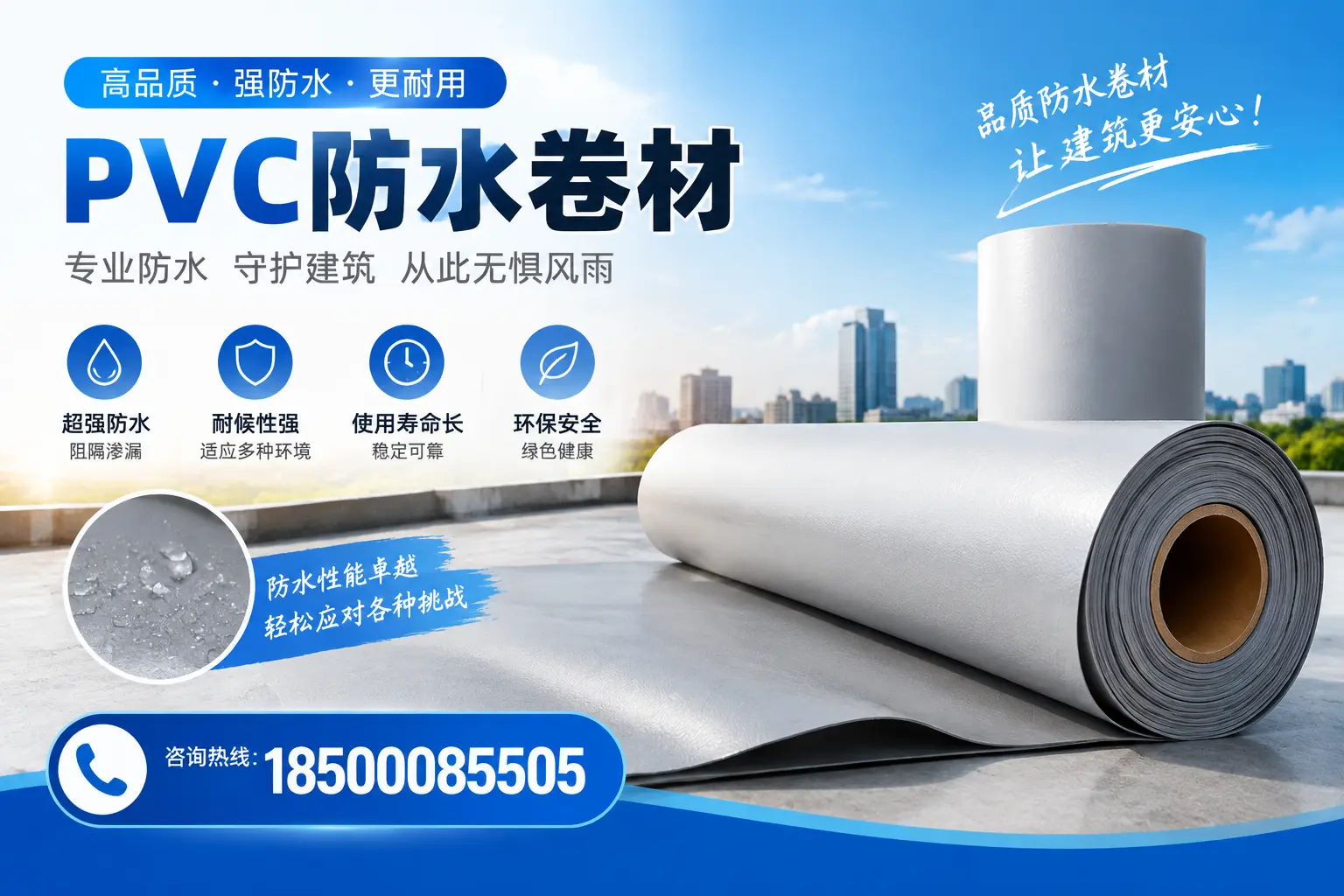 如何选择高质量的PVC防水卷材？阿勒泰消费者必看指南